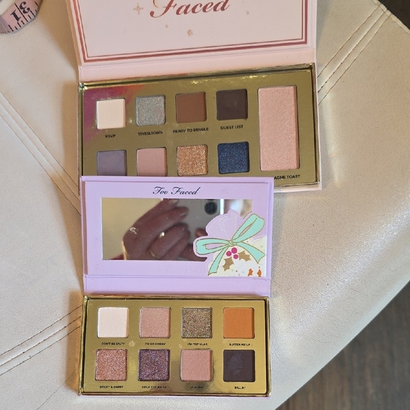 Too Faced Lot Of 2 Eyedhadow Palettes - Picture 1 of 7